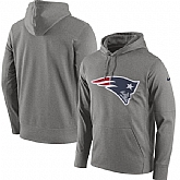 Men's New England Patriots Nike Circuit Logo Essential Performance Pullover Hoodie Gray,baseball caps,new era cap wholesale,wholesale hats